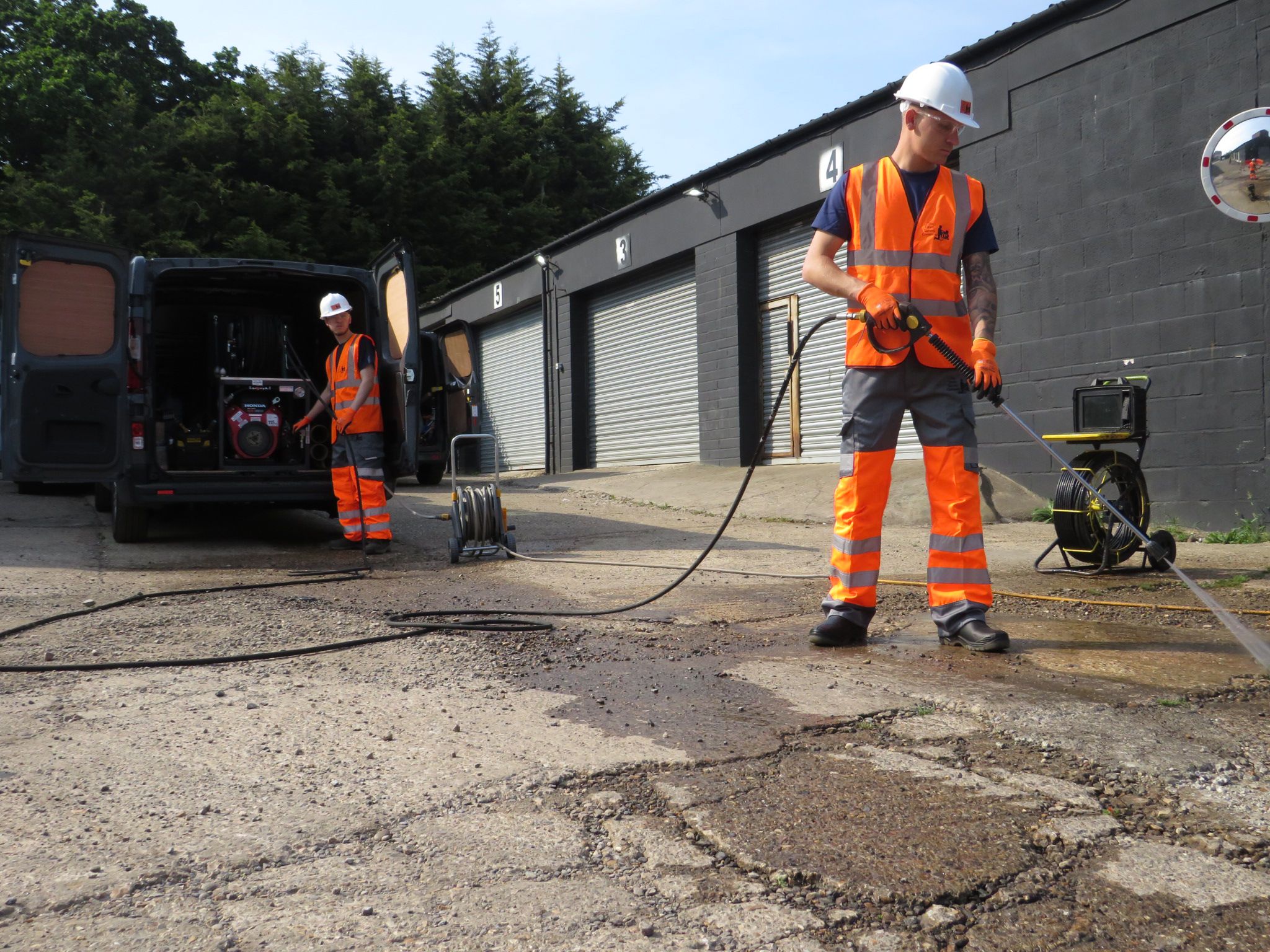 Sewer pipe inspection in Hornsey