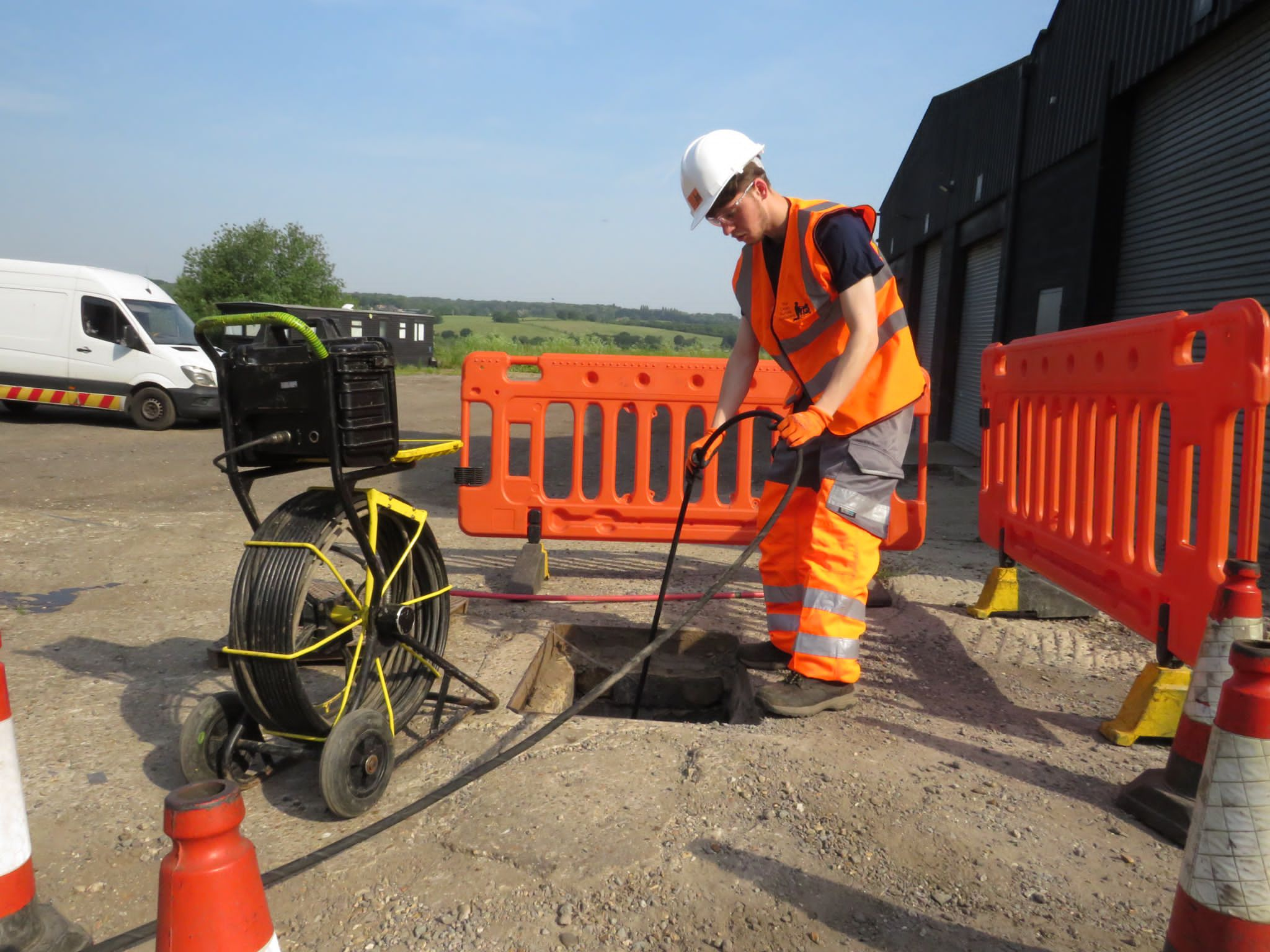 Sewer pipe inspection in Theydon Bois